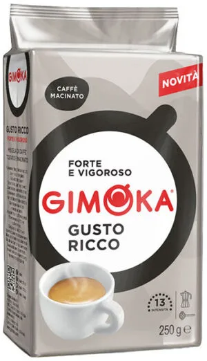 gimoka gusto ricco őrölt kávé (250g)