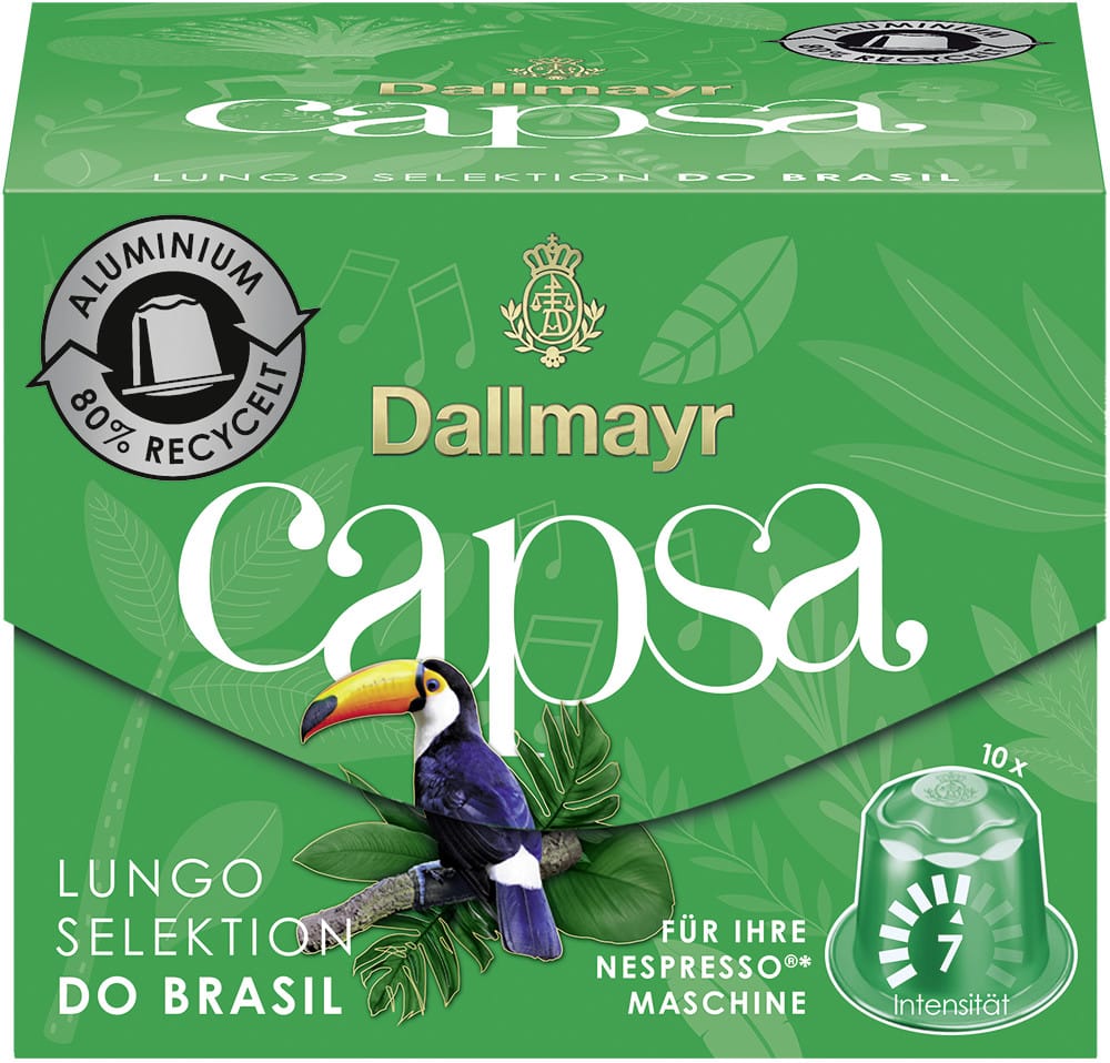 dallmayr nespresso crema d’oro brasil kapszula (10db)