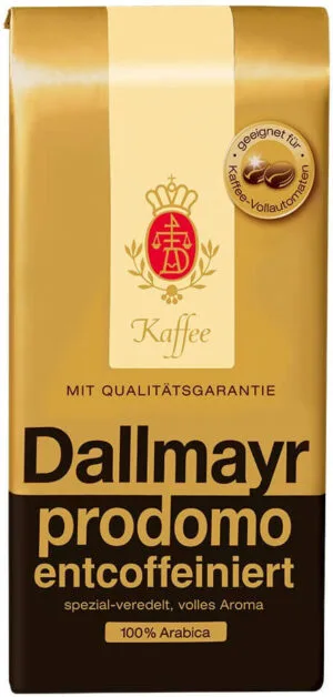 dallmayr prodomo koffeinmentes szemes kávé (500g)