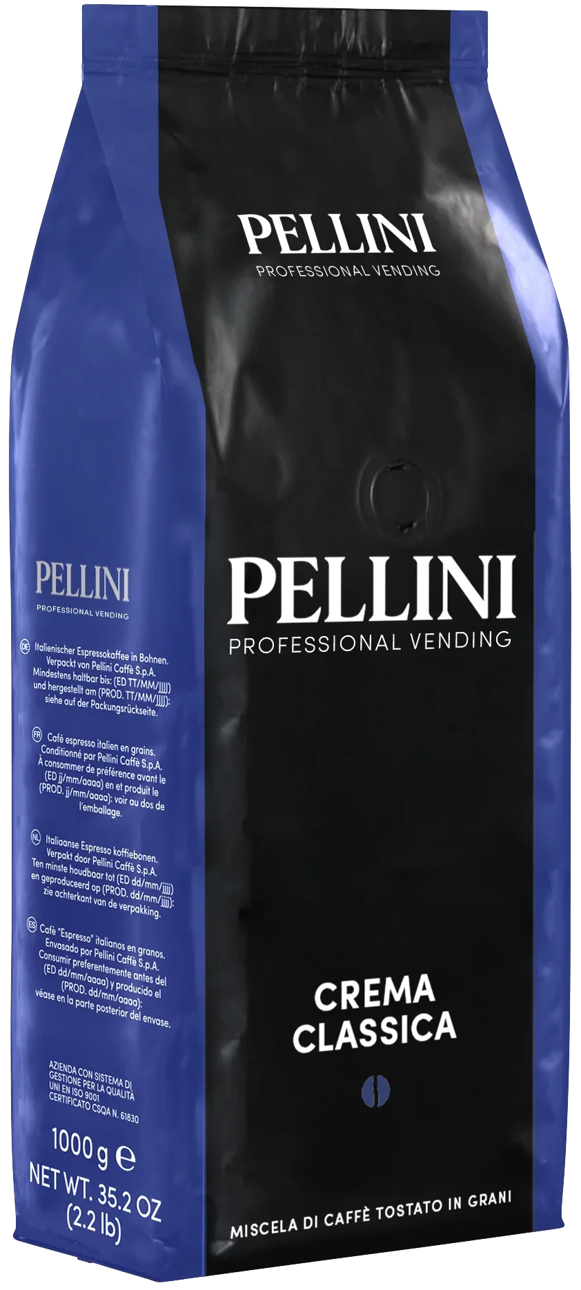 pellini crema classica szemes kávé (1kg) pellini crema classica szemes kávé (1kg)