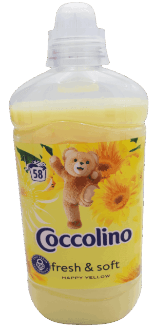 coccolino öblítő koncentrátum 58 mosás 1,45 l happy yellow