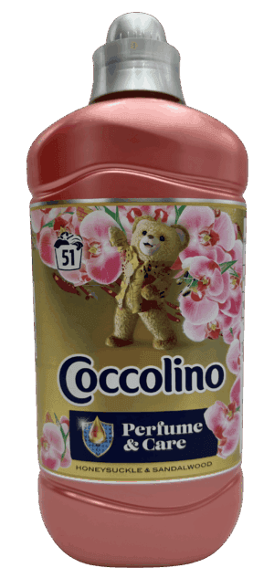 coccolino öblítő koncentrátum 51 mosás 1,275 l honeysuckle&sandalwood
