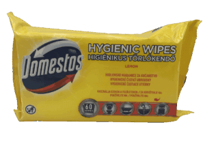 domestos törlőkendő 60 db lemon