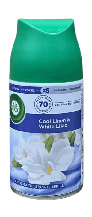 air wick készülék utántöltő 250 ml freshmatic cool linen&white lilac