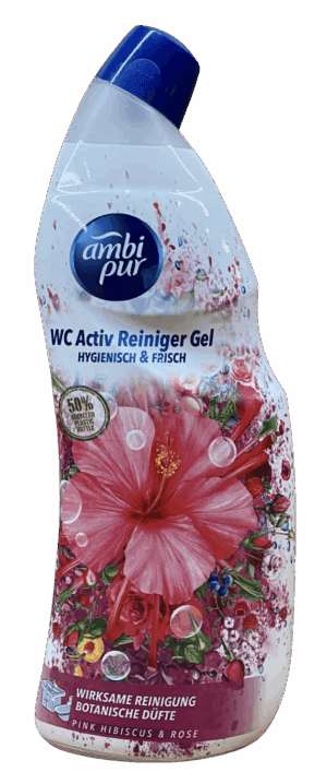 ambi pur wc tisztÍtÓ gÉl 750ml pink hibiscus & rose