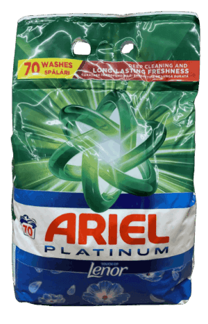 ariel mosópor zacskós 70 mosás 5,25 kg color touch of lenor