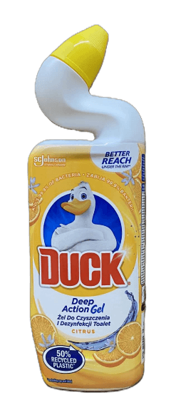 duck wc kacsa 750ml deep action gel citrus