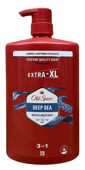 old spice tusfürdő pumpás 1 l deep sea 3in1