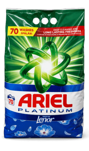 Ariel mosópor zacskós 70 mosás 4,55 kg Color Touch of Lenor