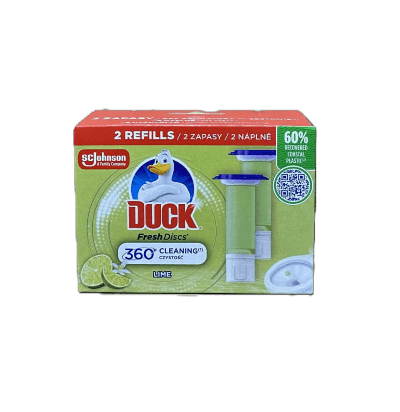 duck wc ÖblÍtŐ korong 2x36ml lime