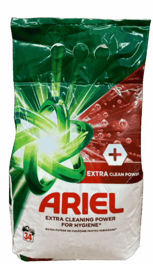 ariel mosópor zacskós 34 mosás 2,55 kg extra clean power