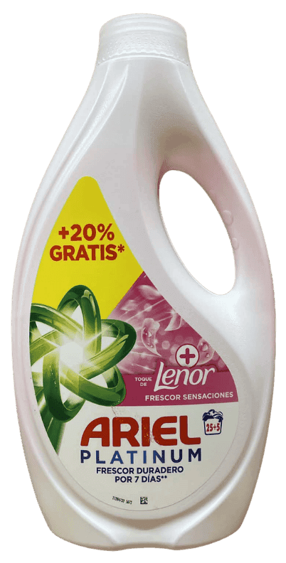 ariel folyékony mosószer 30 mosás 1,35 l touch of lenor fresh