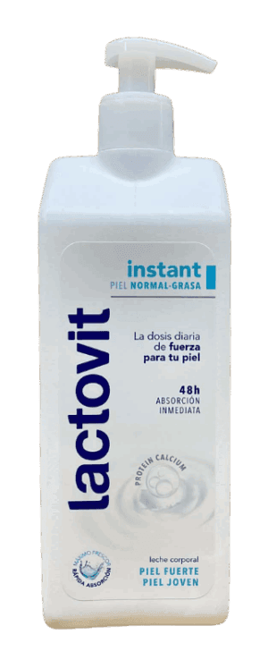 lactovit testápoló pumpás 400 ml instant normál bőrre