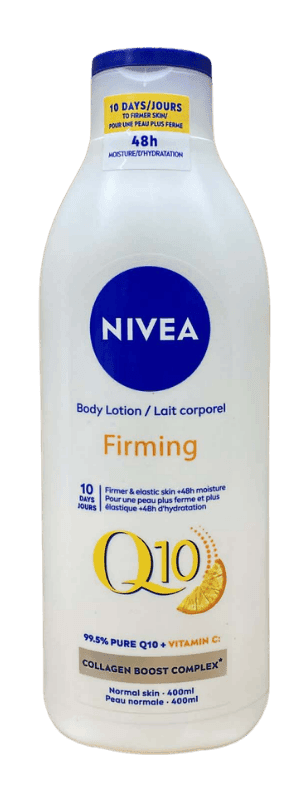 nivea testápoló 400 ml q10+vitamin c normál bőrre