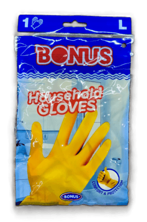 Bonus gumikesztyű L-es 1 pár