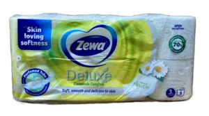 ZEWA DELUXE WC PAPÍR 8 TEK. 3 RÉT Kamillás