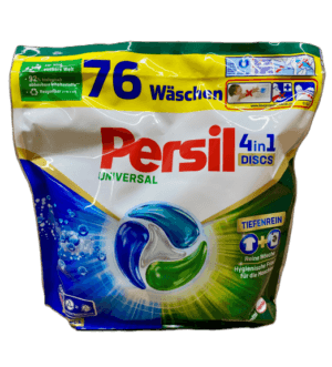Persil folyékony kapszula 76 mosás 76 db Discs 4in1 Universal