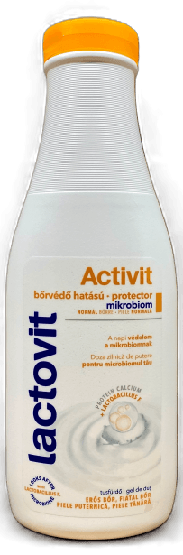 Lactovit Tusfürdő 600ml Activit Bőrvédő hatású