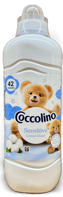Coccolino öblítő koncentrátum 42 mosás 966 ml Sensitive Cotton Cloud