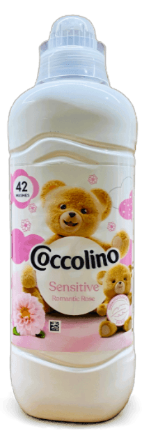 Coccolino öblítő koncentrátum 42 mosás 966 ml Sensitive Romantic Rose