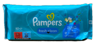 Pampers baba törlőkendő 52 db Fresh Clean