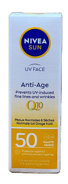Nivea naptej arcra FF 50 50 ml Q10 Anti-Age