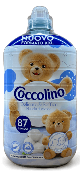 Coccolino öblítő koncentrátum 87 mosás 1,827 l Delicato&Soffice