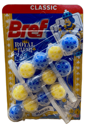 Bref wc illatosító 3x50 g Power Aktív Splash Jack