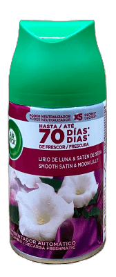 Air Wick készülék utántöltő 250 ml Freshmatic Smooth Satin & Moon Lily