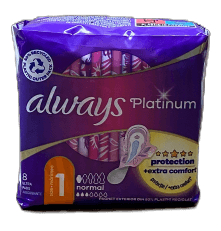 Always eü.betét 8 db Platinum Normal (S1)
