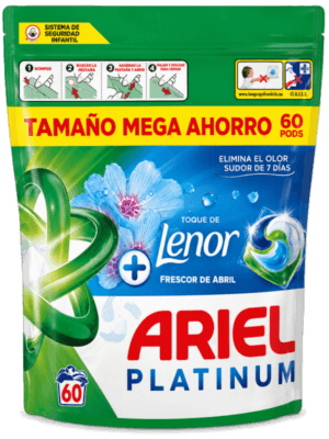 Ariel folyékony kapszula 60 mosás 60 db Platinum April Fresh