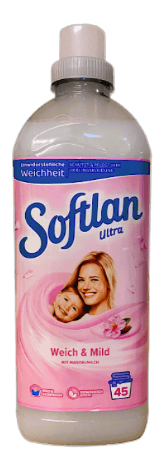 Softlan öblítő 45 mosás 1 l Ultra Weich&Mild