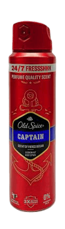 Old Spice dezodor 150 ml Captain 0% Aluminium