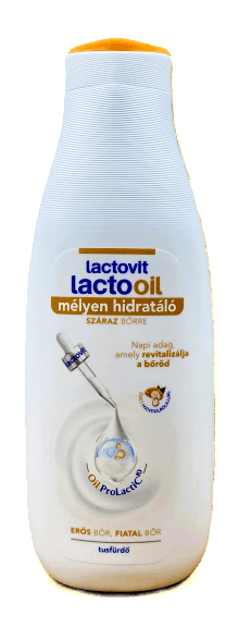 Lactovit Tusfürdő 600ml Lactooil Mélyen Hidratáló