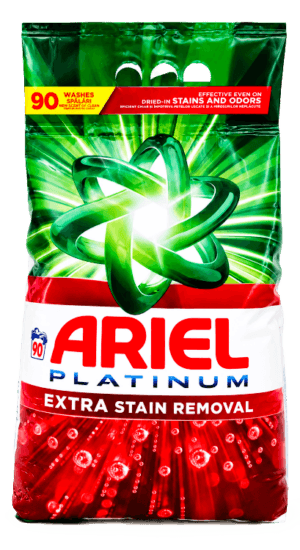 Ariel mosópor zacskós 90 mosás 5,85 kg Platinum Extra Stain Removal