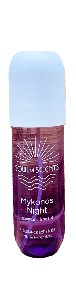 Soul of Scents testpermet 180 ml Mykonos Night