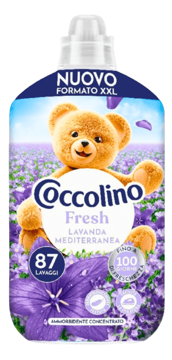 Coccolino öblítő koncentrátum 87 mosás 1,827 l Fresh Lavanda Mediterranea