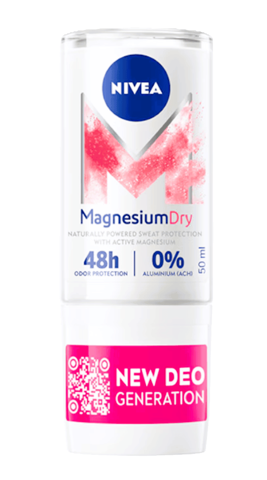 Nivea roll-on 50 ml Magnesium Dry Fresh Floral 0% Aluminium