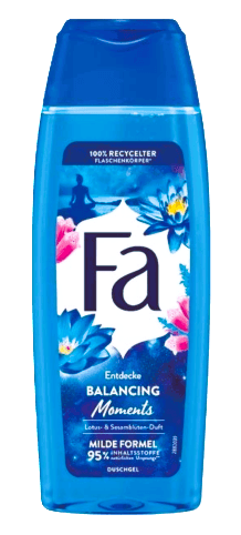 Fa tusfürdő 250 ml Balancing Moments Lotus&Sesame flower