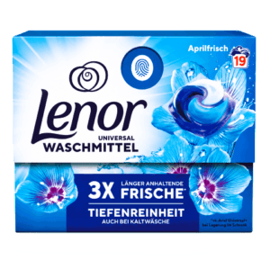 Lenor folyékony kapszula 19 mosás 19 db Aprilfrisch