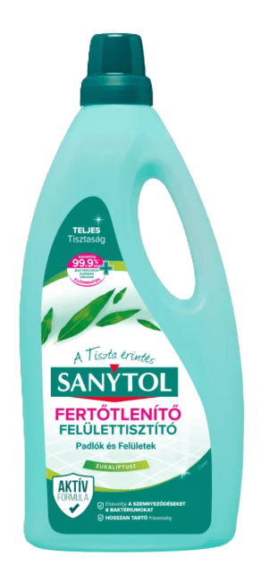 SANYTOL FERTŐTLENÍTŐ PADLÓK ÉS FELÜLETEK 1L EUKALIPTUSZ