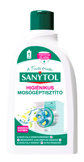 Sanytol higiénikus mosógéptisztító 250ml