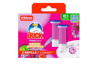 Duck Fresh korong utántöltő hibiscus 2x36ml
